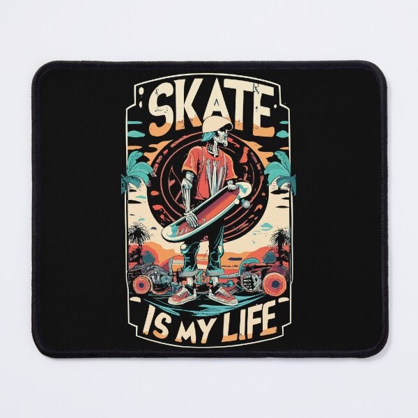 Item preview, Skate Is My Life Skeleton Style designed and sold by limos.