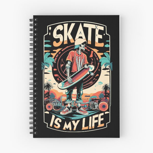 Item preview, Skate Is My Life Skeleton Style  designed and sold by limos.