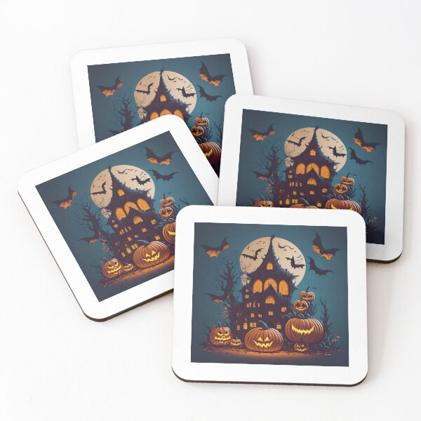Item preview, Spooky Haunted House - Halloween Nightmare designed and sold by hudaG.