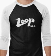 The Loop 97.9 Illinois Radio Shirt Men's Baseball ¾ T-Shirt