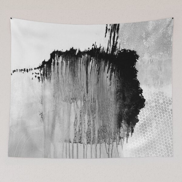 Item preview, Square abstract black white designed and sold by ElaSzczepaniak.