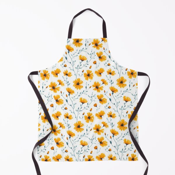 Item preview, Yellow floral seamless pattern designed and sold by Jayjaynaenae.