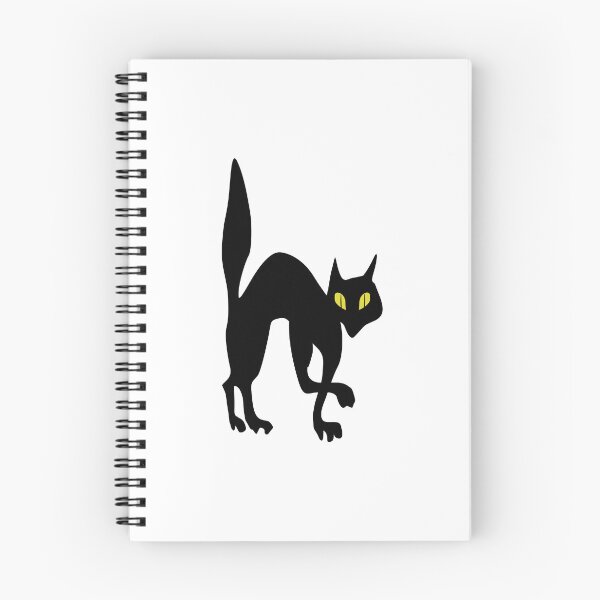 Item preview, Halloween black cat designed and sold by sabinako.