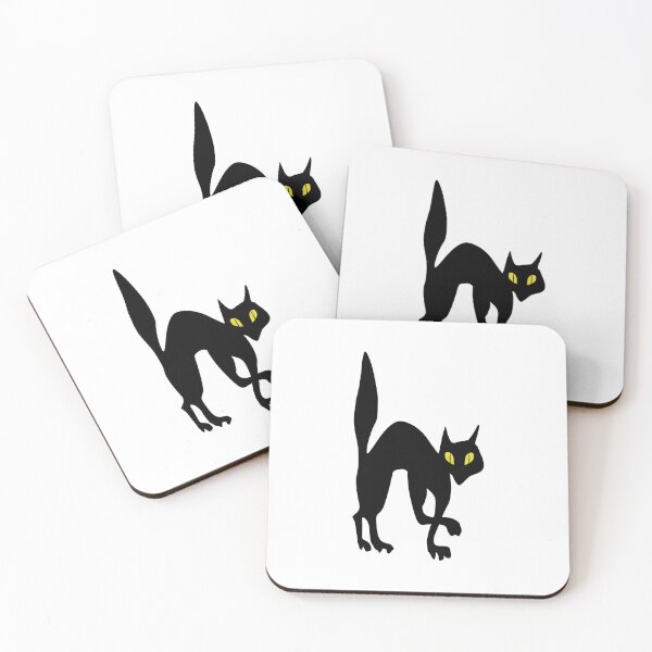 Item preview, Halloween black cat designed and sold by sabinako.