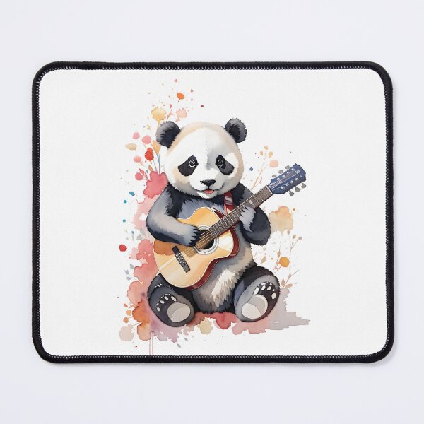 Item preview, Panda playing guitar designed and sold by ratchawoot.