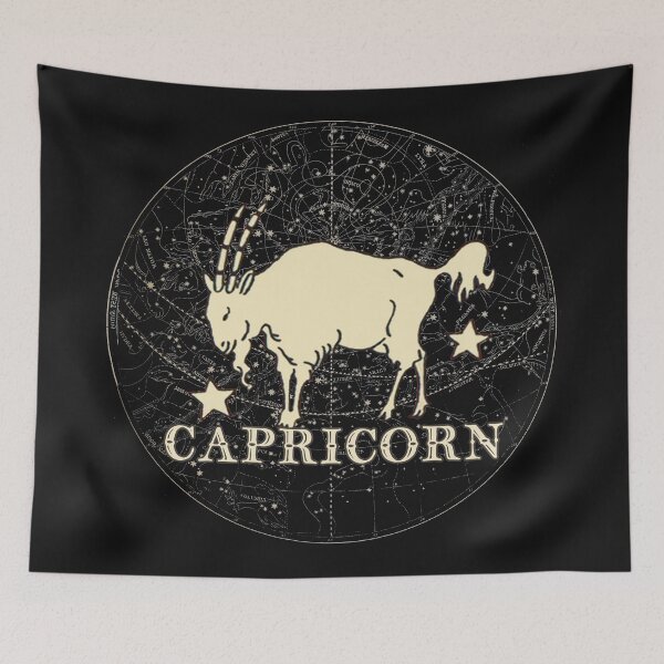 Item preview, Capricorn zodiac sign Constellation Classical design designed and sold by MINDTHECHERRY.