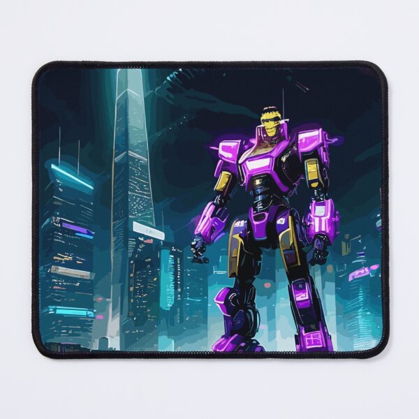 Item preview, Neon Night Robot: The Awakening of the Machine. Punk. Neon designed and sold by BRINDELEGARD.