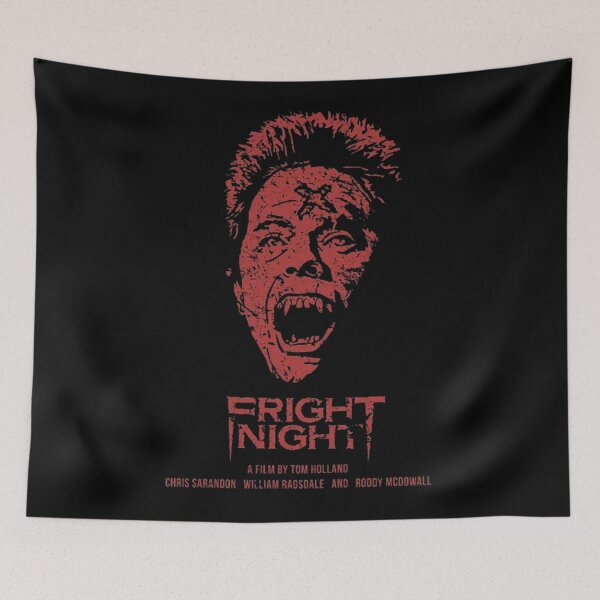 Item preview, Fear and horror in a Vampire Fríght movie Níght  (1) designed and sold by StoreArtWellDi.