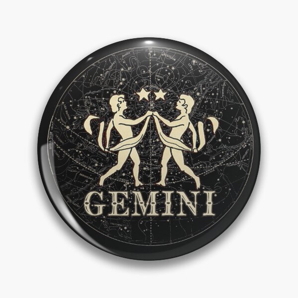 Item preview, Gemini zodiac sign Constellation Classical design designed and sold by MINDTHECHERRY.