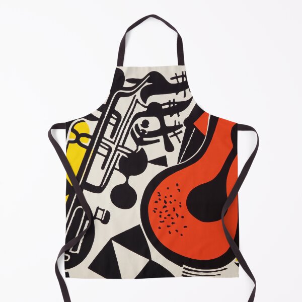 Item preview, Jazz Sax, abstract art inspired by Matisse, Picasso designed and sold by sillynonsense.