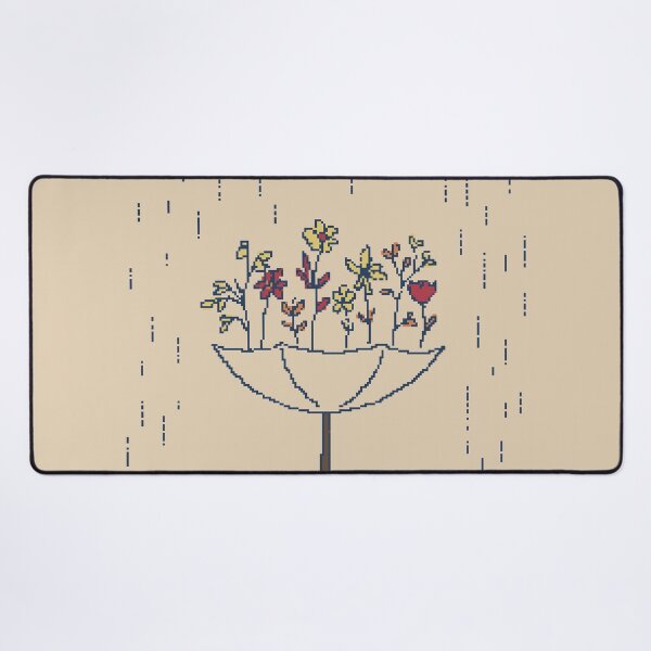 Item preview, Upside Down Flower Umbrella - 8bit Pixel Art designed and sold by pxlboy.