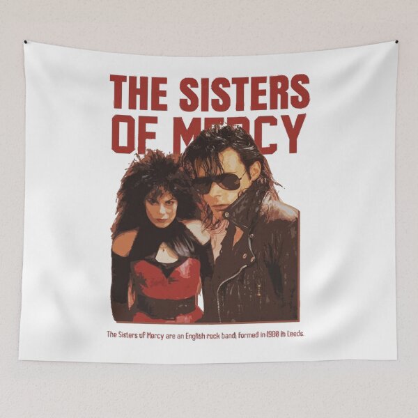 Item preview, English Rock - Sisters Of Mercy designed and sold by HappyFrothy.