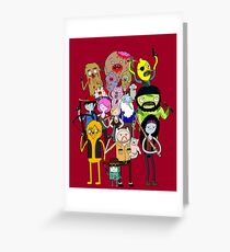 The Walking Dead Time: Bloody Edition Greeting Card