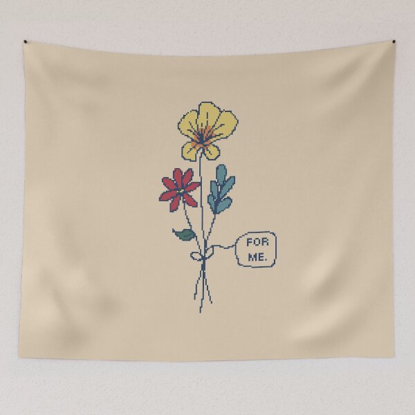 Item preview, Flowers For Me - 8bit Pixel Art designed and sold by pxlboy.