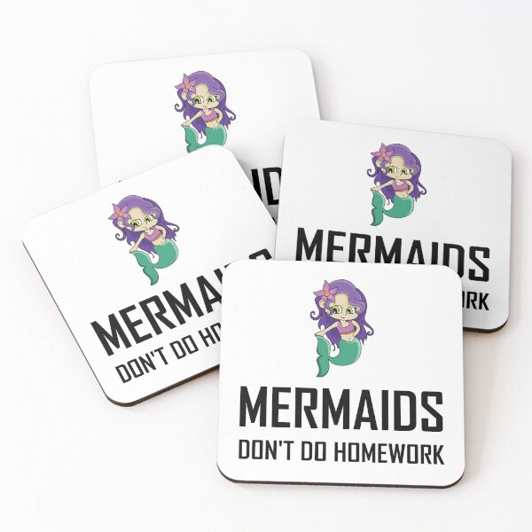Item preview, Mermaids Do Not Do Homework designed and sold by TheBestStore.