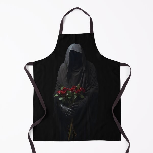 Item preview, Grim Reaper Holding Red Roses designed and sold by ZappyP.