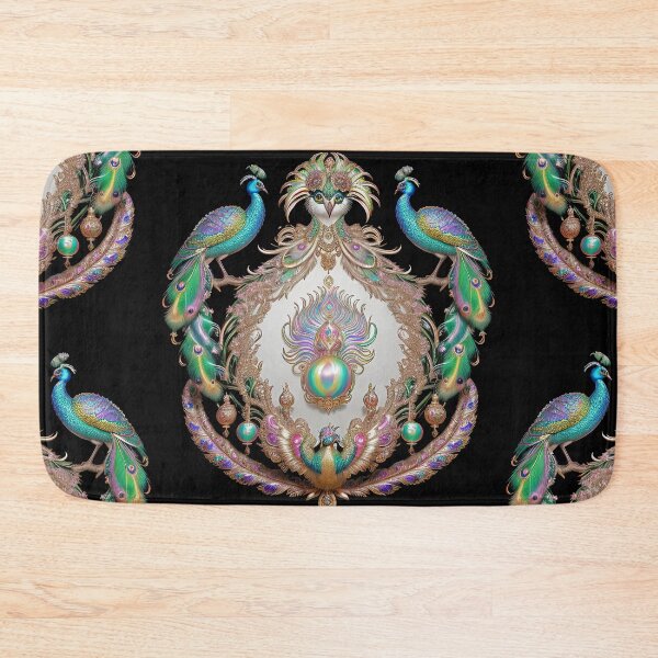 Item preview, Queen of Peacock Decorative Feathers Vintage Art  designed and sold by artelligens.