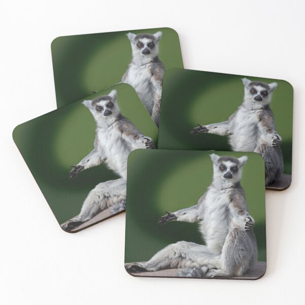 Item preview, Yoga for Lemurs designed and sold by Krys Bailey.