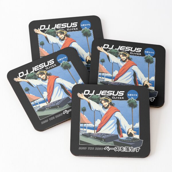 Item preview, DJ Jesus - Christian Manga designed and sold by ChristlikeMerch.