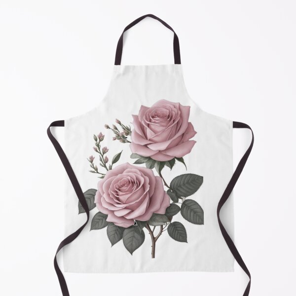 Item preview, 2 light pink Hybrid tea roses with buds and sliver green leaves. designed and sold by Debsgiftware Ward.