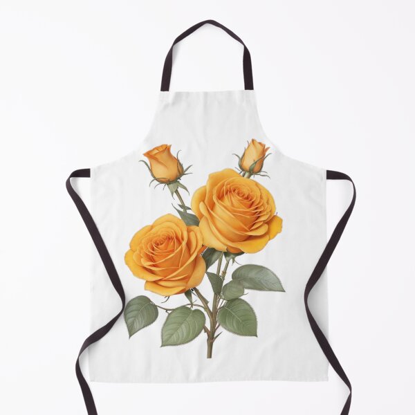 Item preview, 2 orange Hybrid tea roses with buds and sliver green leaves. designed and sold by Debsgiftware Ward.