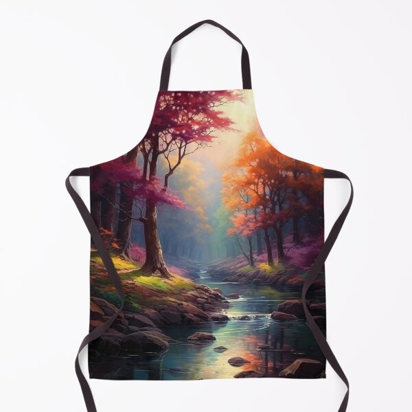 Item preview, Colorful Autumn Scene 3 designed and sold by Red Witch Art.