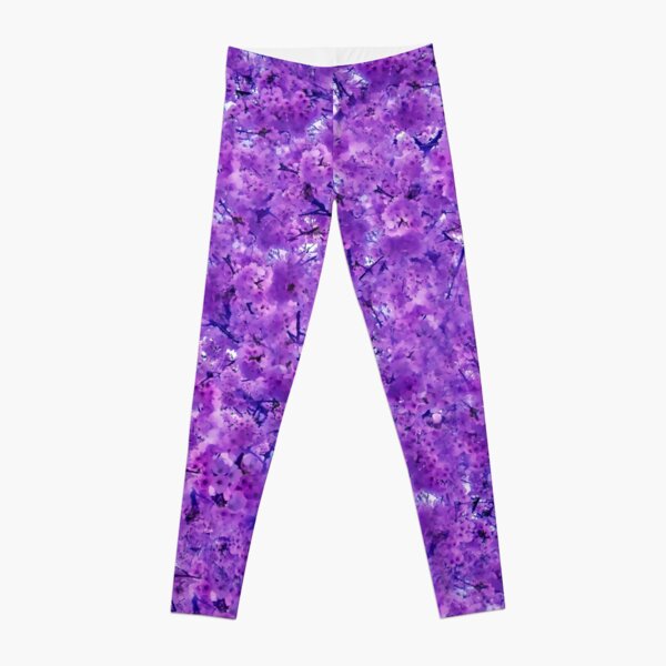 Cherry Blossoms - Magenta Leggings
