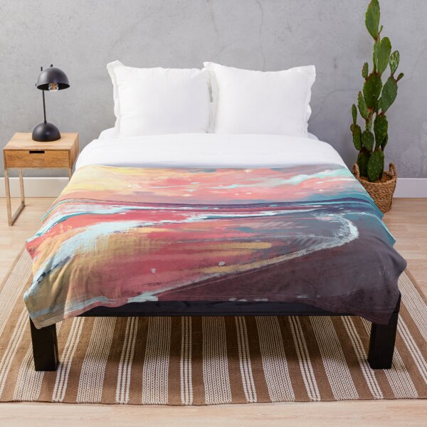 Study of the Sea Throw Blanket