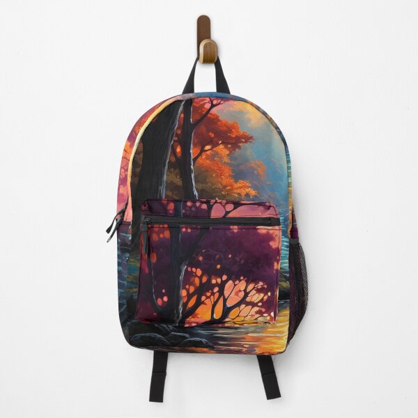 Item preview, Colorful Autumn Scene 4 designed and sold by Red Witch Art.
