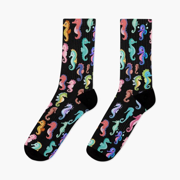Item preview, Horsing Around in Style: The Seahorse Seamless Spectacle designed and sold by Patternaart.