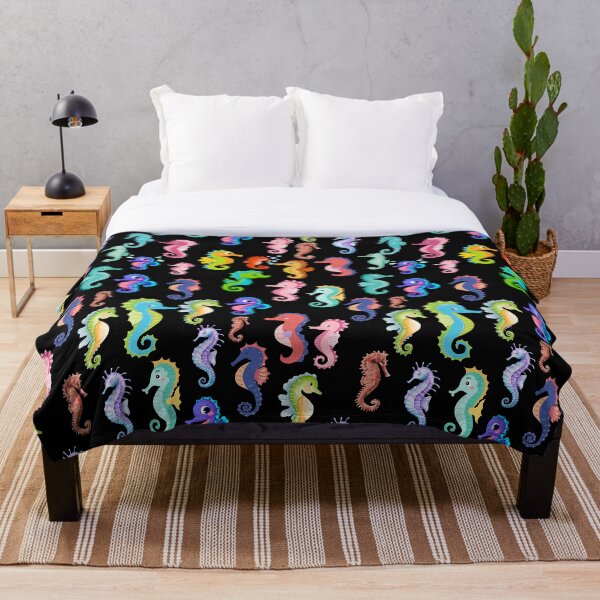 Item preview, Horsing Around in Style: The Seahorse Seamless Spectacle designed and sold by Patternaart.