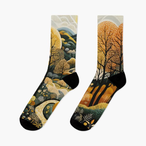 Item preview, Autumn countryside landscape 4 designed and sold by Art by Lilia.