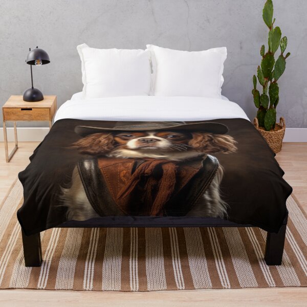 Item preview, Cowboy Dog - Cavalier King Charles Spaniel designed and sold by Merchgard.