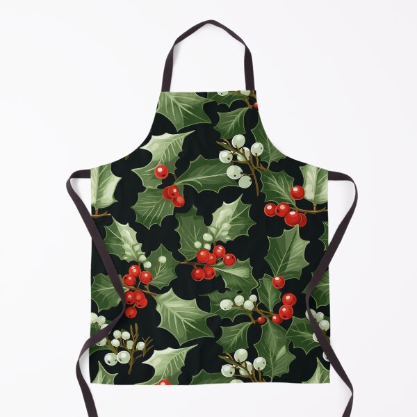 Item preview, Lush Holly Festive Holiday pattern designed and sold by NikkofTime.
