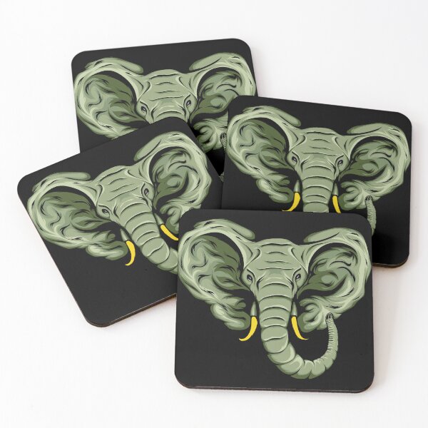 Item preview, Beasty African Elephant Illustration | Intelligence designed and sold by Eddykholokholo.