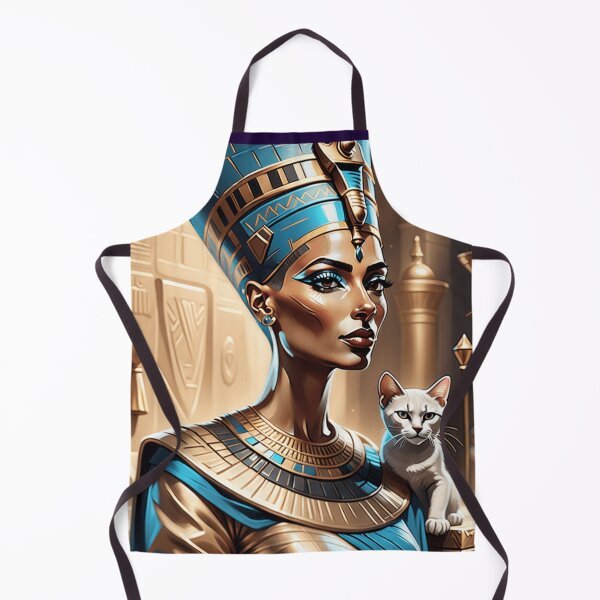 Item preview, Queen Nefertiti the most beautiful pharaohs in ancient Egypt with her CAT 1 designed and sold by AnadAA.