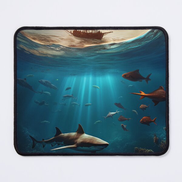 Item preview, Ship and underwater life 2 designed and sold by Art by Lilia.