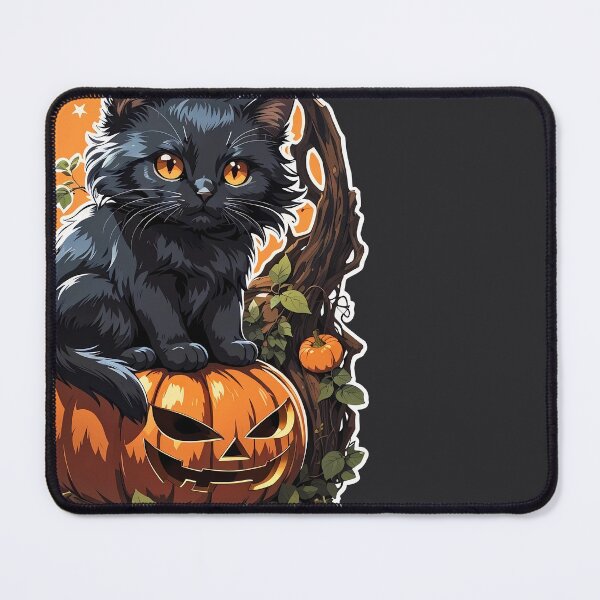 Item preview, Kitten on Halloween designed and sold by biiid.