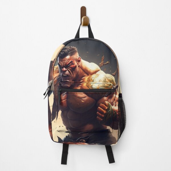 Item preview, Anime Muscular Street Fighter Evil Villain Transformation Retro  designed and sold by Michael Voyler.