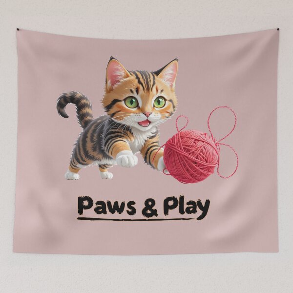 Item preview, Paws & Play ❤️ designed and sold by RuyaFab.