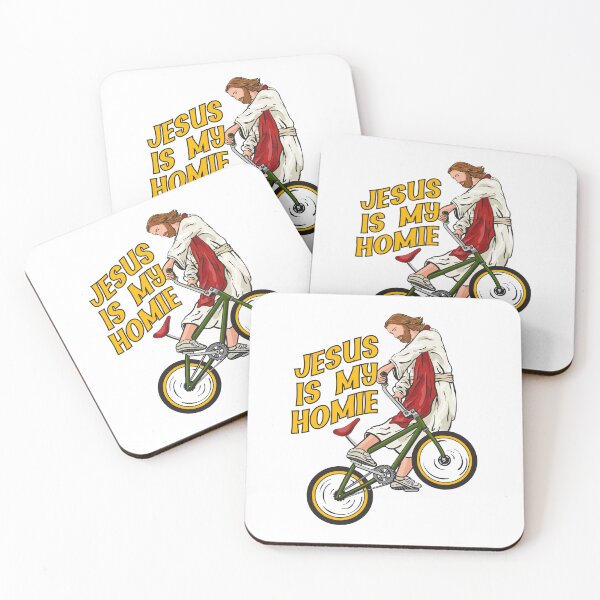 Item preview, Jesus on BMX designed and sold by ChristlikeMerch.