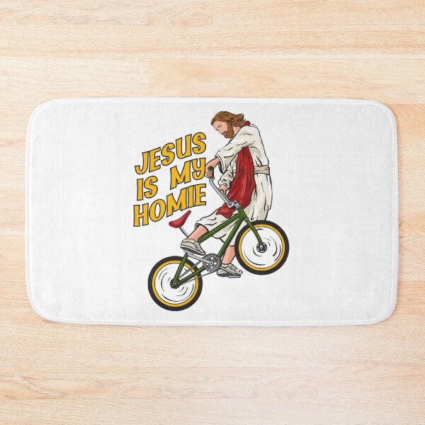 Artikelvorschau, Jesus auf BMX entworfen und verkauft von ChristlikeMerch.