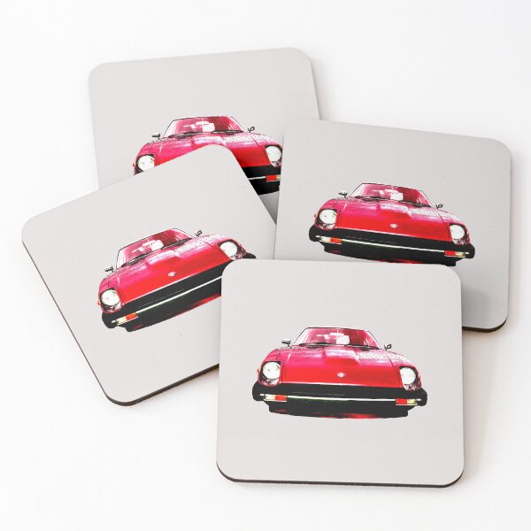 Item preview, Datsun 280ZX classic car bold red designed and sold by soitwouldseem.