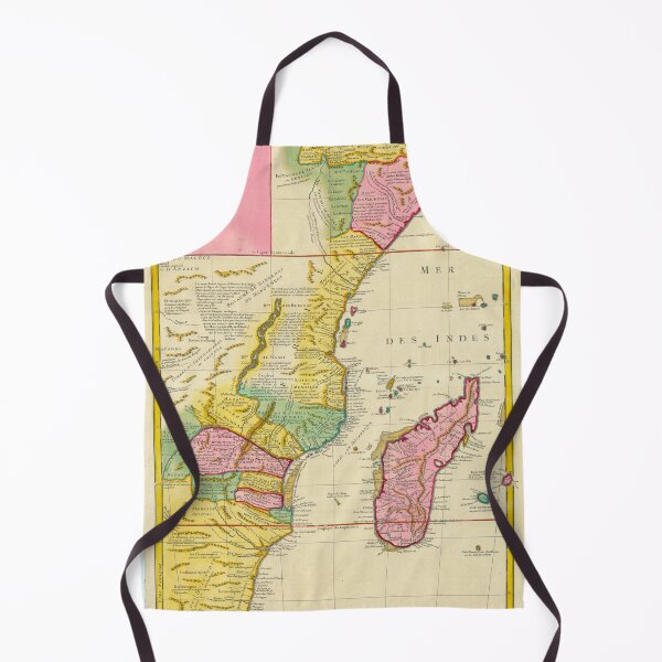 Item preview, 1727 map of East Africa  designed and sold by Francespoppy.