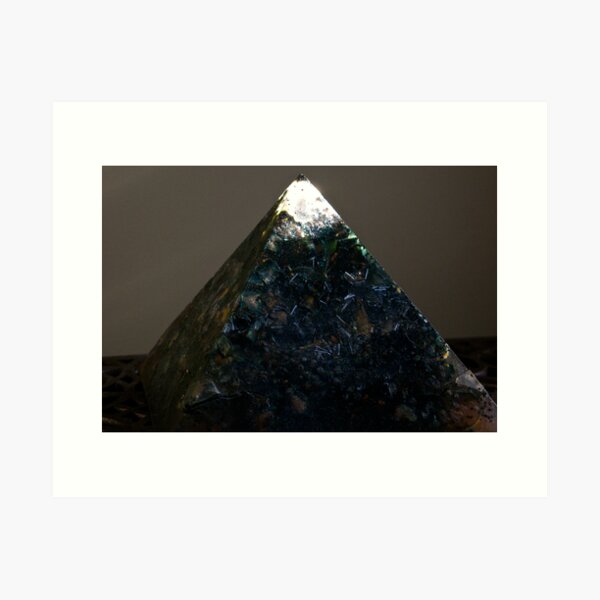 Black Pyramid Art Print