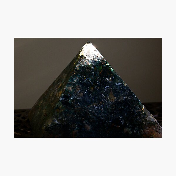 Black Pyramid Photographic Print