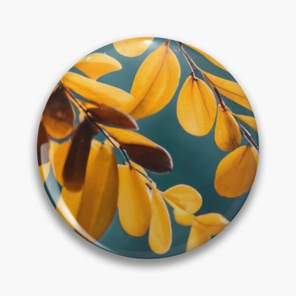 Item preview, Fall yellow acacia - autumn yellow leaves designed and sold by EmeraldeaDesign.