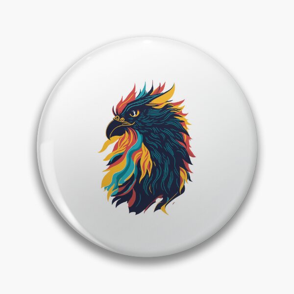 Item preview, colorful rooster, rooster head, rooster head decoration designed and sold by GreyStanzione1.