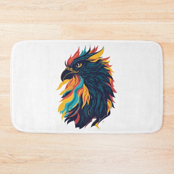 Item preview, colorful rooster, rooster head, rooster head decoration designed and sold by GreyStanzione1.