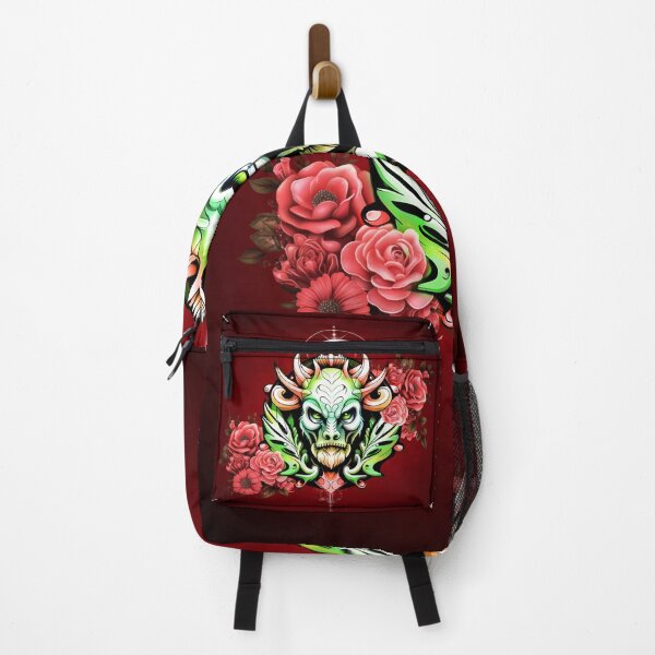 Item preview, Mysterious colorful creature with flowers designed and sold by nicky2342.